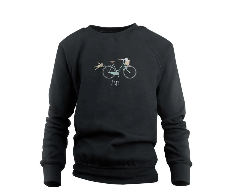 Print children's sweater