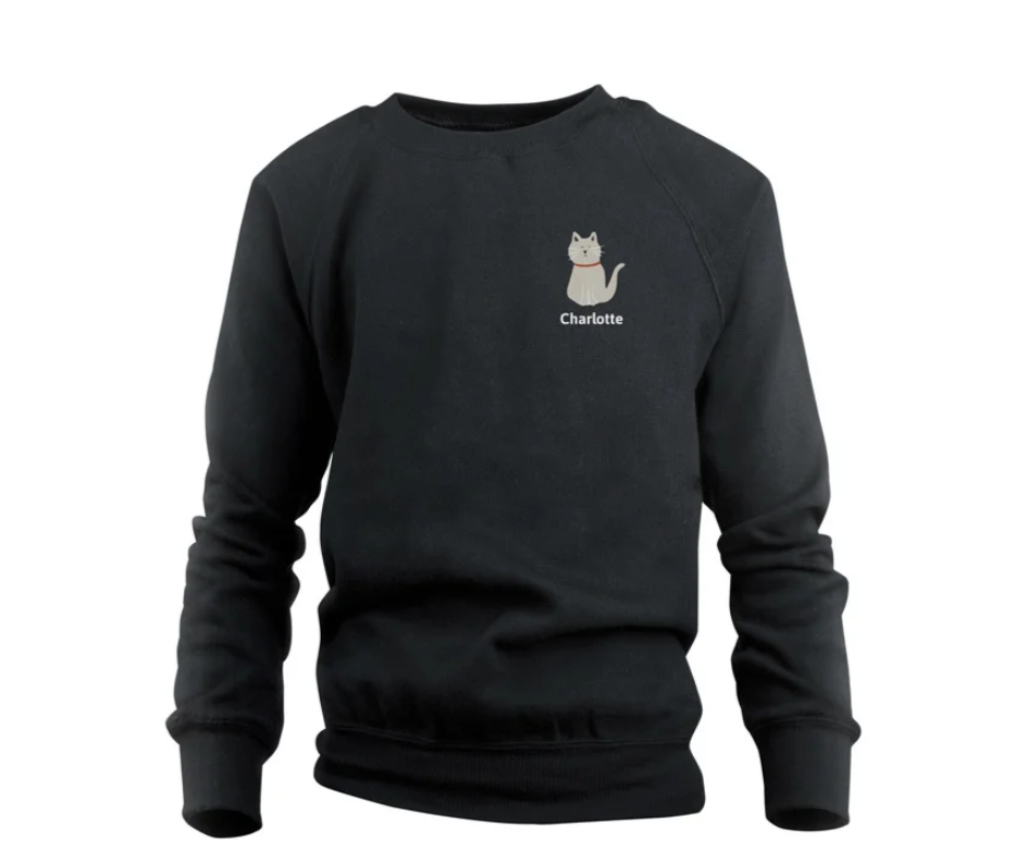 Print children's sweater
