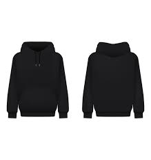 black hoodie